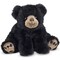 Bearington Rocky Black Bear Stuffed Animal - 19" Large Soft Black Teddy Bear Plush Toy with Fluffy Fur - Washable Forest Plushy - Adorable Cuddly Gift for Kids, Toddlers, and Animal Lovers